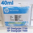 Cartucho de Tinta HP 728 - Tinta Ciano  (M) 40ml - F9J63A para Plotter HP T730 e T830 sem caixa