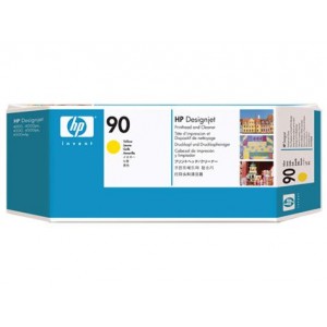 Cabeçote de Impressão Amarelo com Limpador HP 90 - C5057A