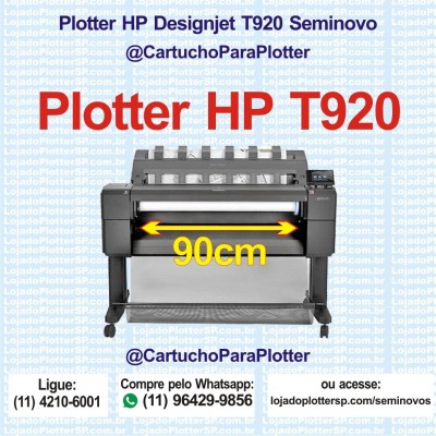 Plotter Usada HP T920 - Plotter de Impressão em Oferta